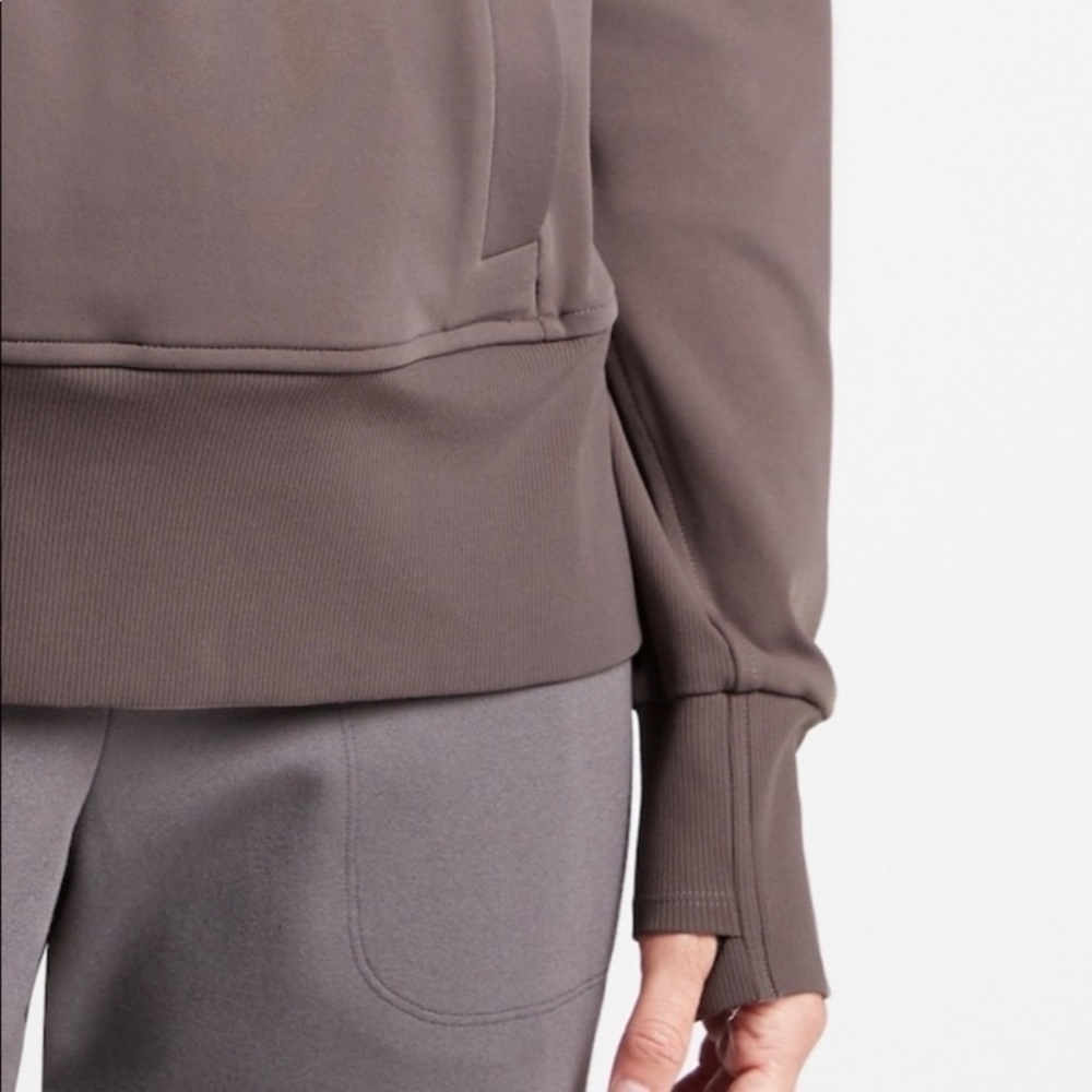 Athleta Mission Hoodie - Shale Gray Small - Picture 7 of 11